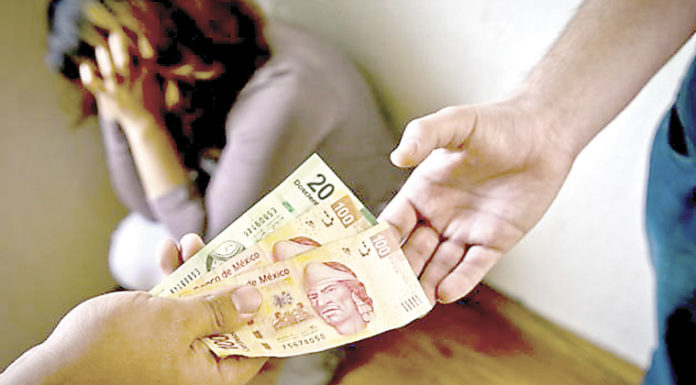 Trata de blancas delito grave, y sin castigo.