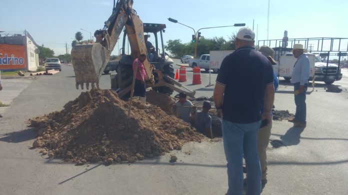 Inicia rehabilitación de caído en bulevar Álvaro Obregón ...