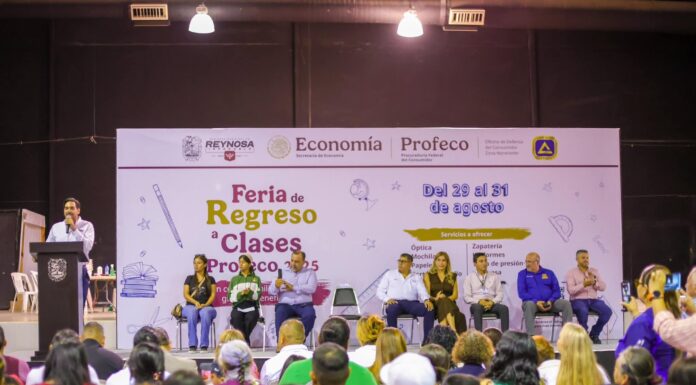 Feria de Regreso a Clases 2025 impulsa economía y educación en Reynosa
