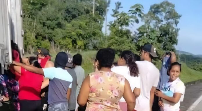 Rapiña desatada por una simple ponchadura de llanta